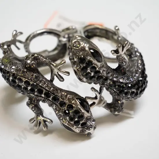 lizard themed bracelet