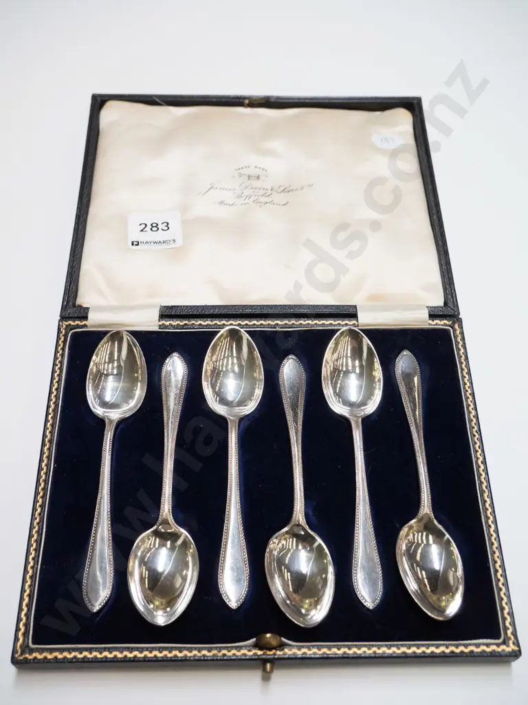cased plated teaspoons Image 1++