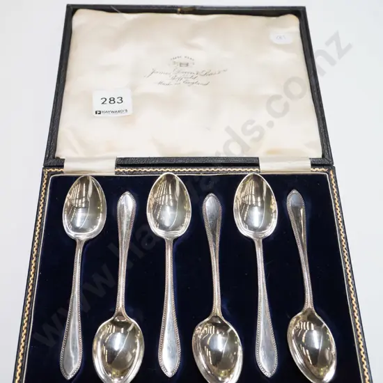 cased plated teaspoons