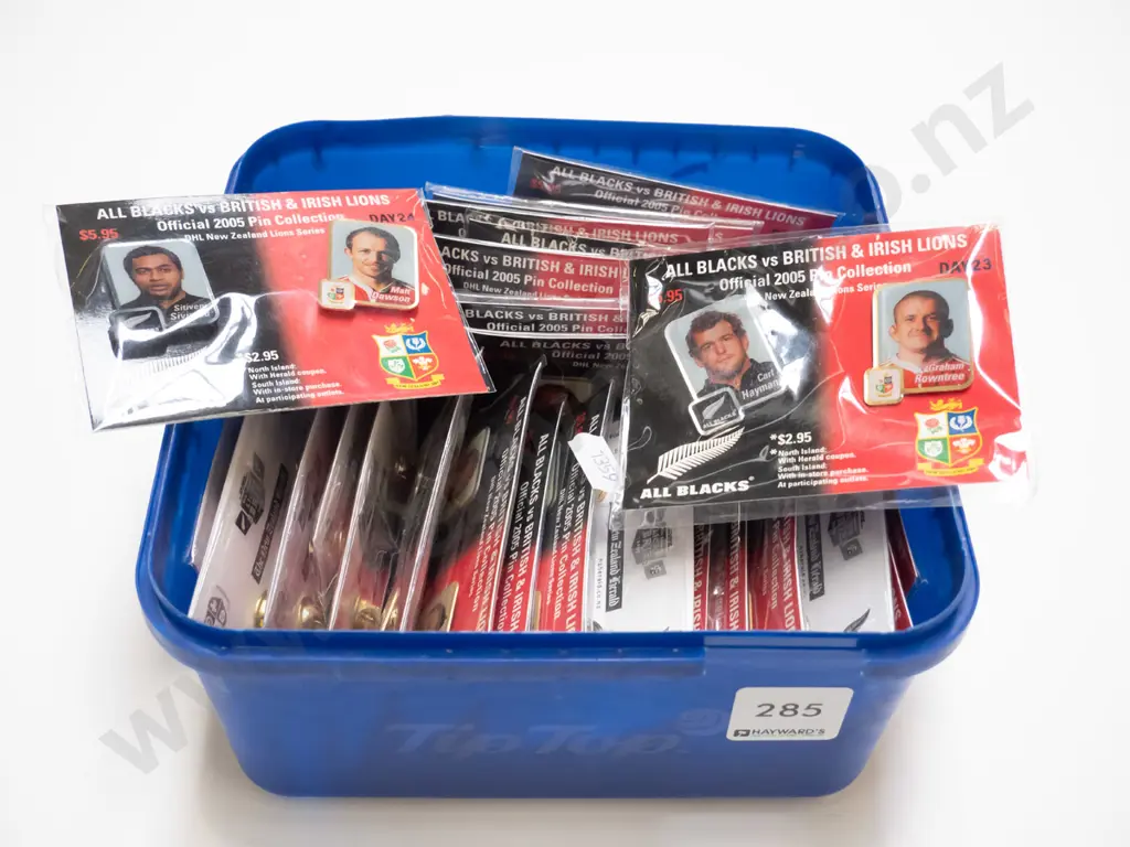 All Blacks, British Lion 2005 pin collections Image 1++