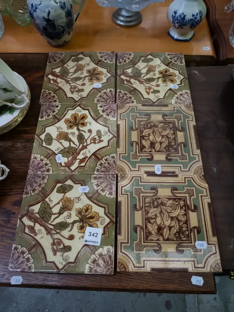 6x fire register tiles Image 1++