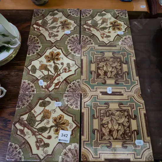 6x fire register tiles