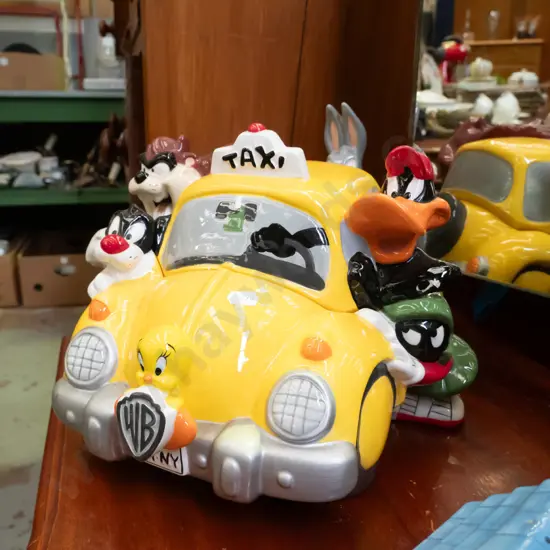 Warner Brothers cartoon characters figural cookie jar