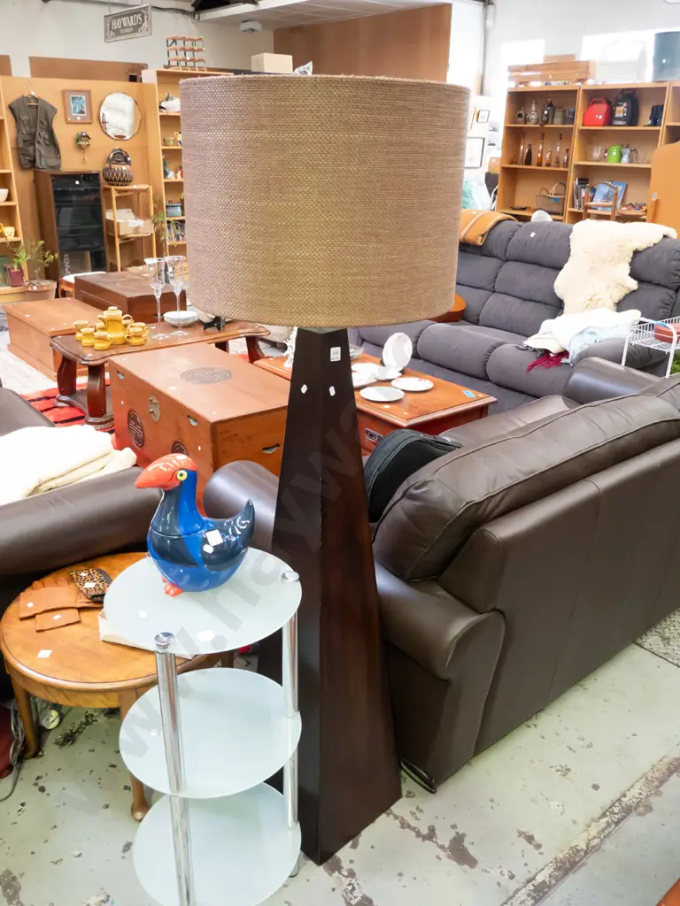 modern wood based standard lamp H-1600  Image 1++