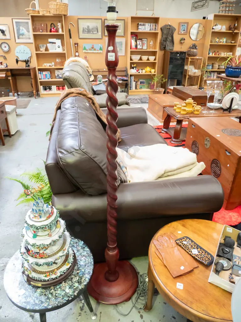 barley twist standard lamp base Image 1++