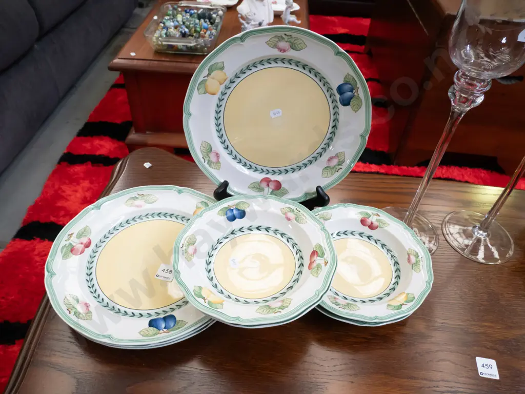 Villeroy and Boch French garden themed plates and bowls Image 1++