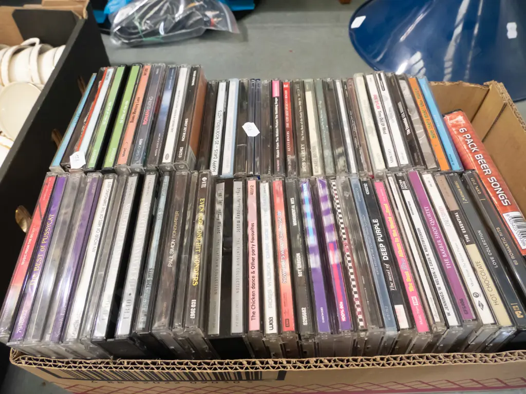 box of CDs Image 1++