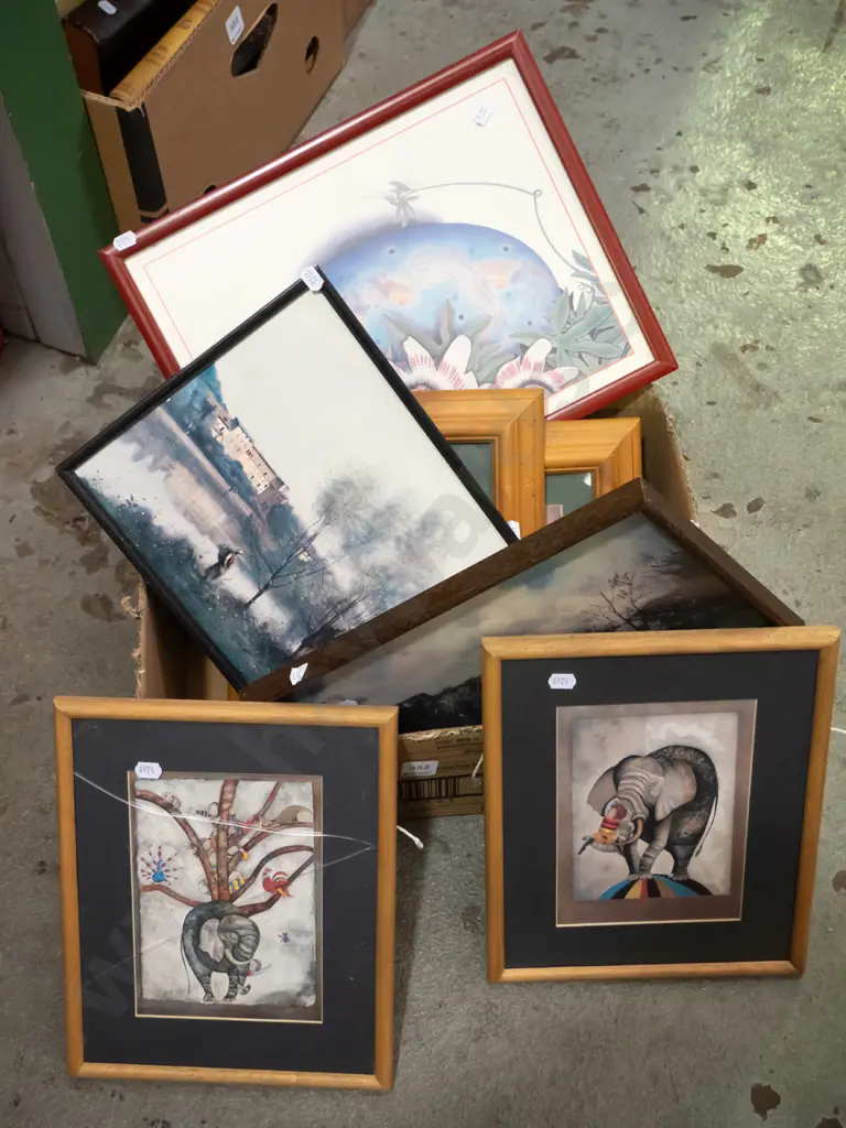 box; various prints Image 1++