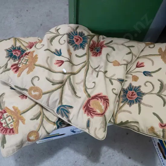 box; cushions