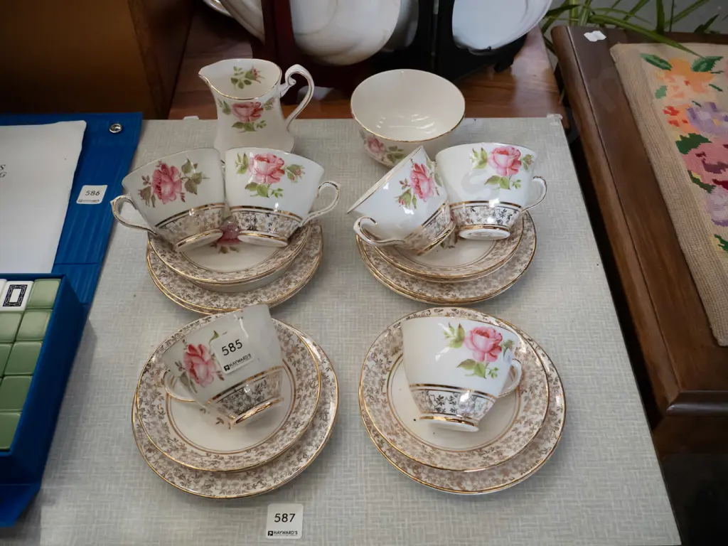 Phoenix ware cups, sauces, sugar etc Image 1++