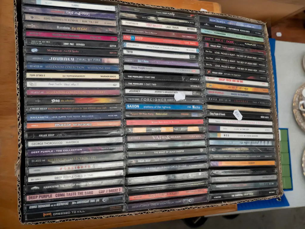 box of CDs Image 1++