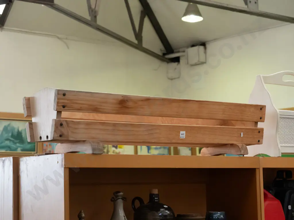 wooden jardiniere stand Image 1++
