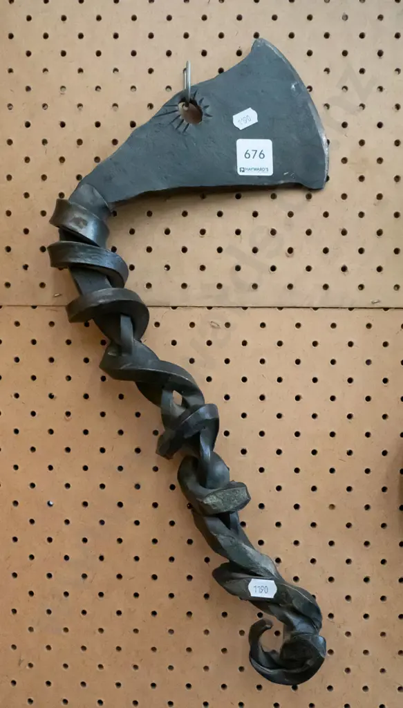 wrought metal hatchet Image 1++
