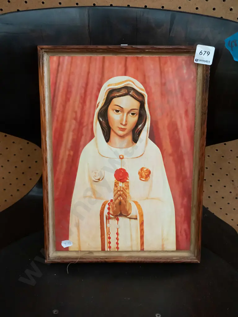 framed religious print Image 1++