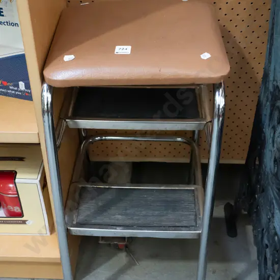vinyl kitchen stool