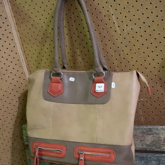 vinyl handbag