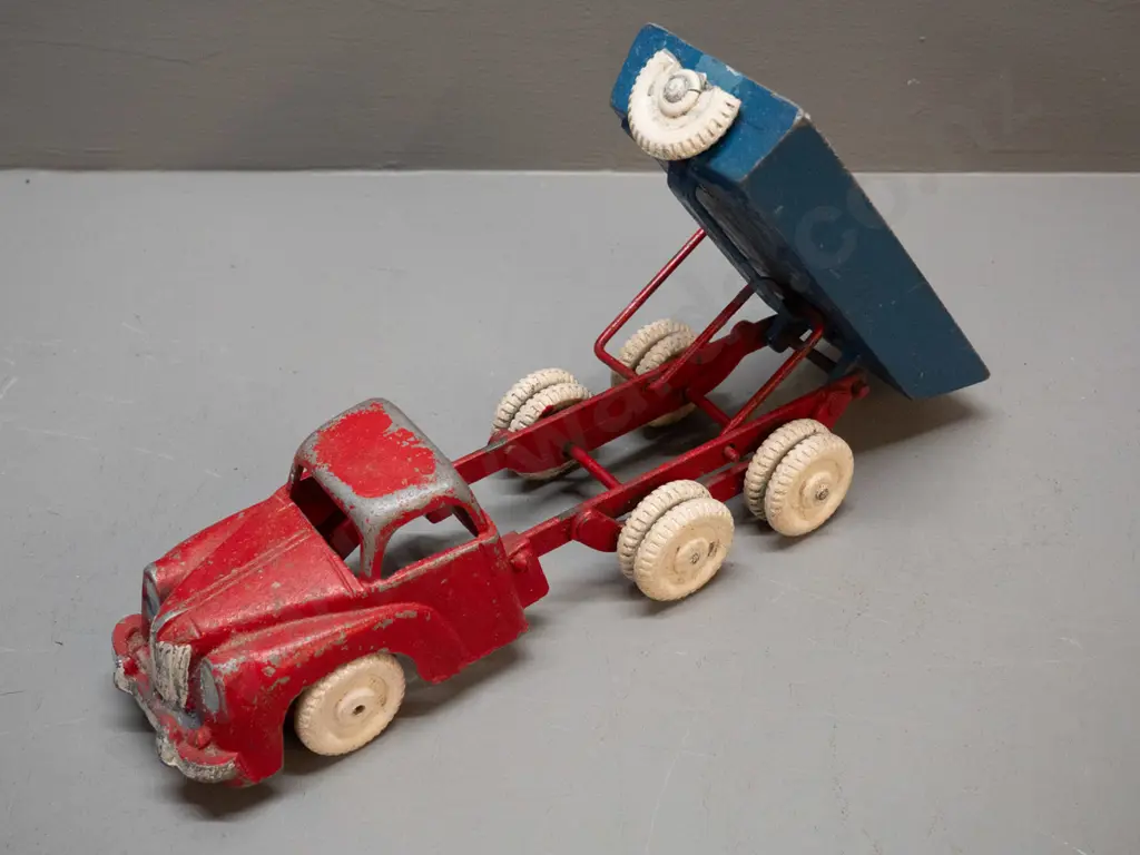 vintage Fun Ho tip truck - spare wheel broken L-330 Image 1++