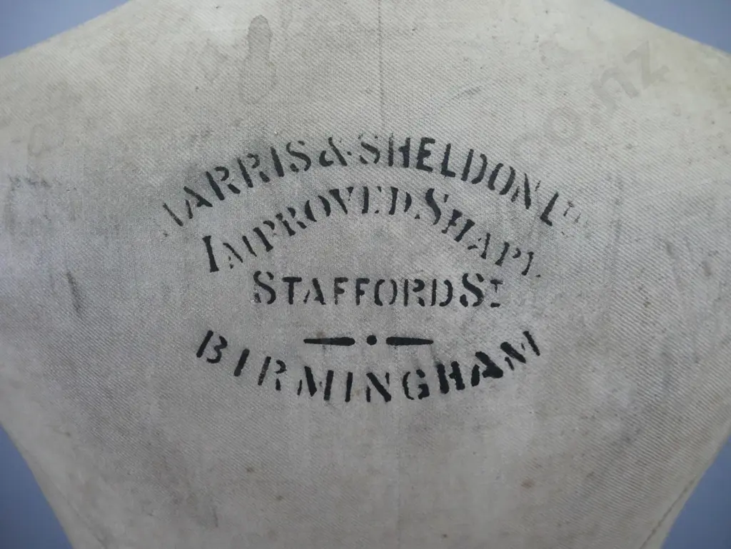 vintage timber and fabric child size shop display mannequin - Harris & Sheldon Ltd. Birmingham - Improved Shape Image 1++
