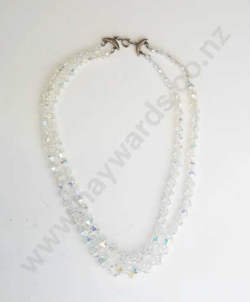 2 strand crystal necklace Image 1++