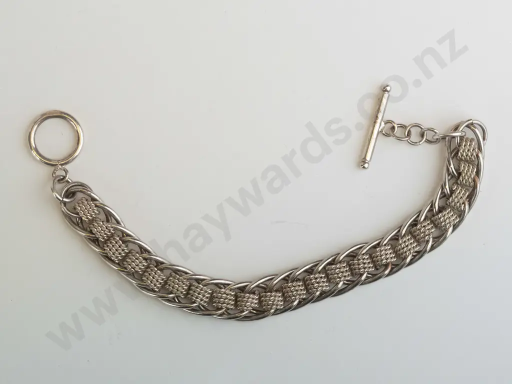 silver bracelet stamped 925 Image 1++