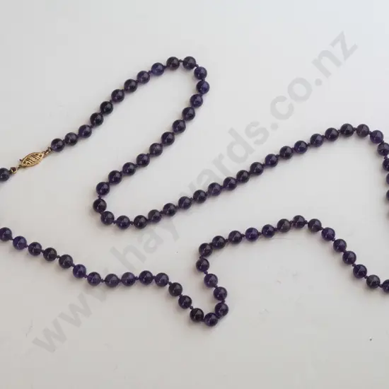 beaded necklace