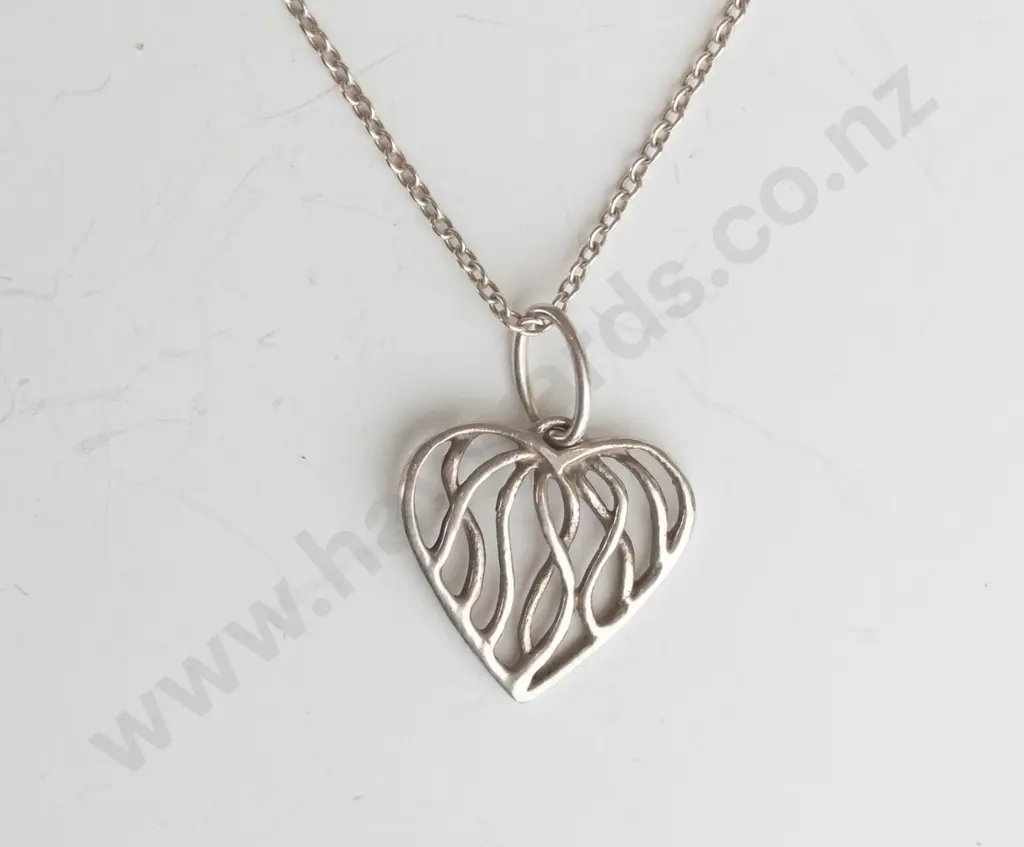 silver necklace chain stamped 925 Image 1++