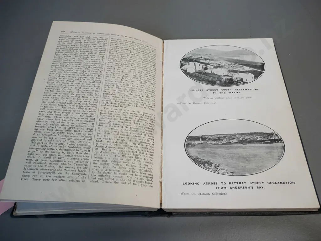 3 books - Early Medical Practice by Robert Fulton, Early Runholding in Otago by Herries Beatty, and a book on gardening Image 1++