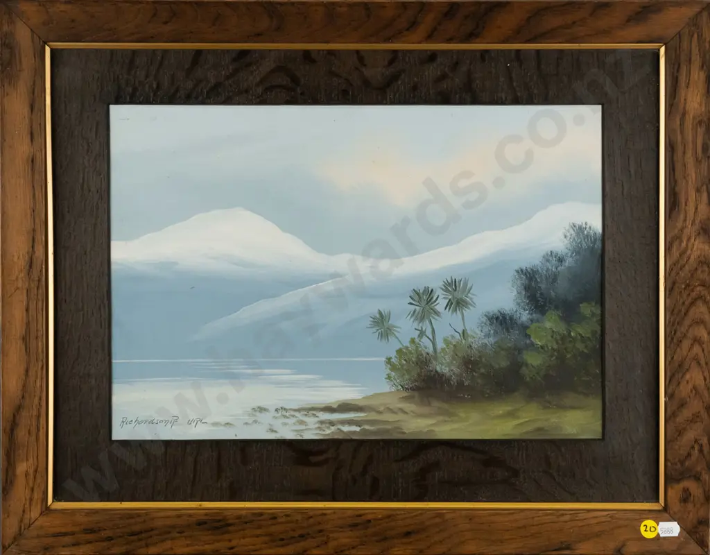 URL - framed oil "Richardson R" H - 270 W - 390 Image 1++