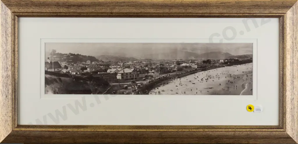 framed reproduction photograph of St Clair H-95 W-390 Image 1++