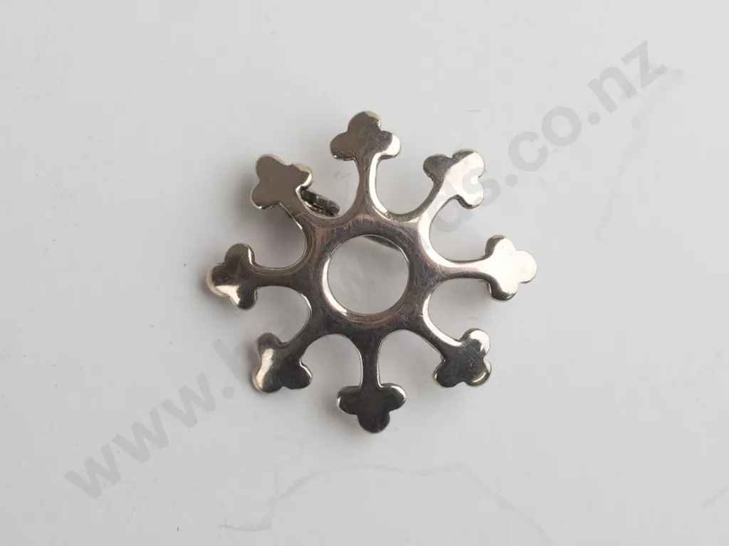 silver brooch stamped S925 Image 1++