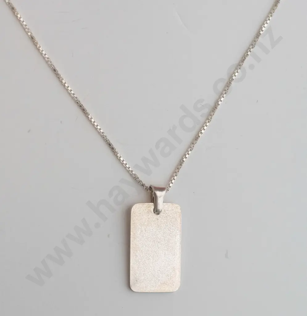 silver necklace chain stamped 925 Image 1++