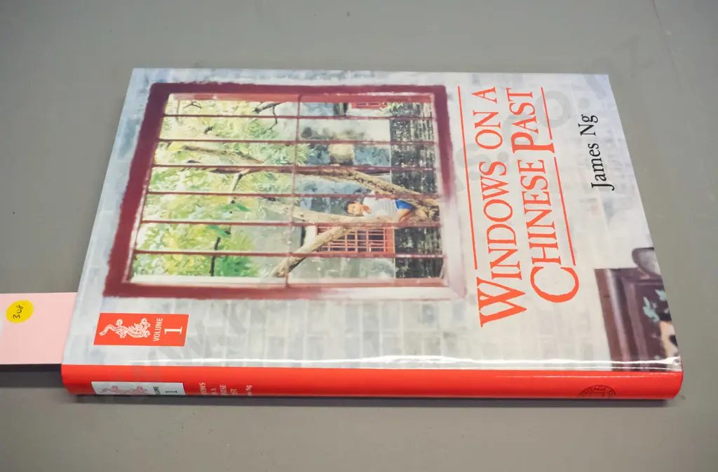 hard cover book - Windows on a Chinese Past, Volume 1 by James Ng - pub. Otago Heritage books November 1993 Image 1++