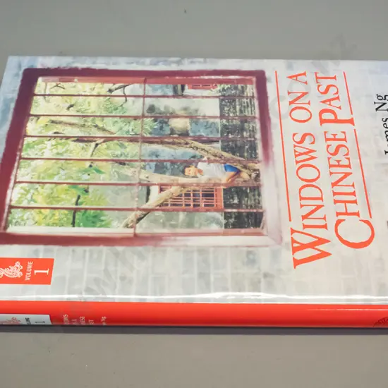 hard cover book - Windows on a Chinese Past, Volume 1 by James Ng - pub. Otago Heritage books November 1993