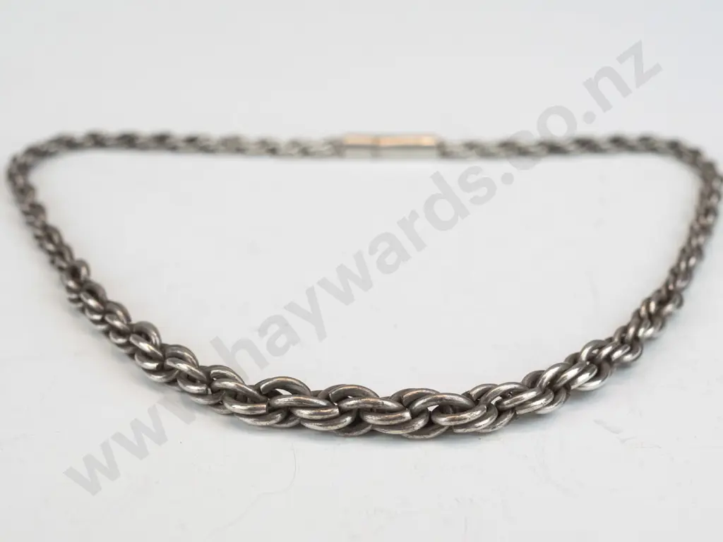 heavy silver chain stamped silver 925 Image 1++