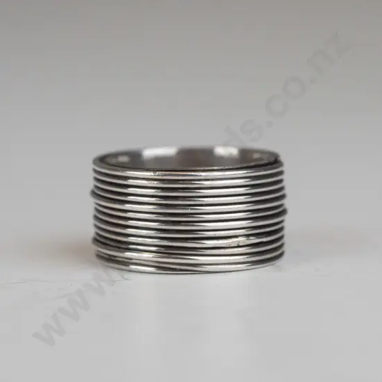silver ring stamped s.sil