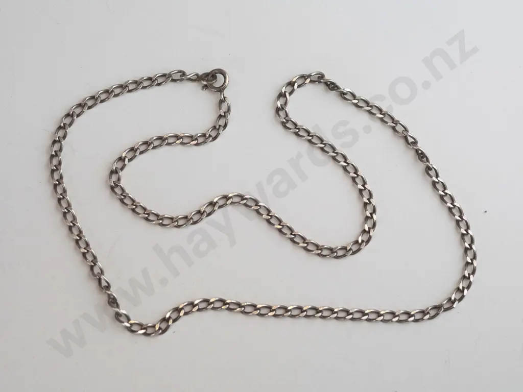 silver link necklace Image 1++
