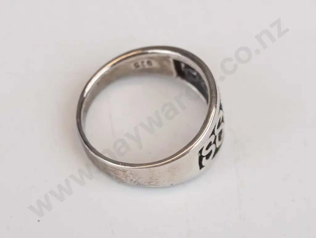 silver ring stamped 925 Image 1++