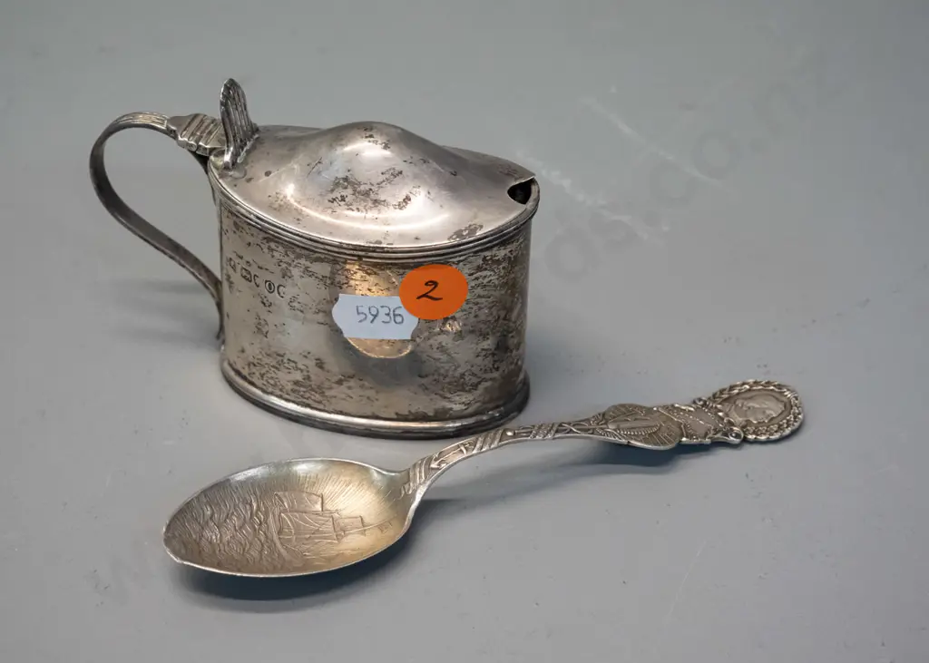 1890s World's Columbian Exposition (Chicago World's Fair) souvenir sterling silver spoon L-145 and a sterling silver Image 1++