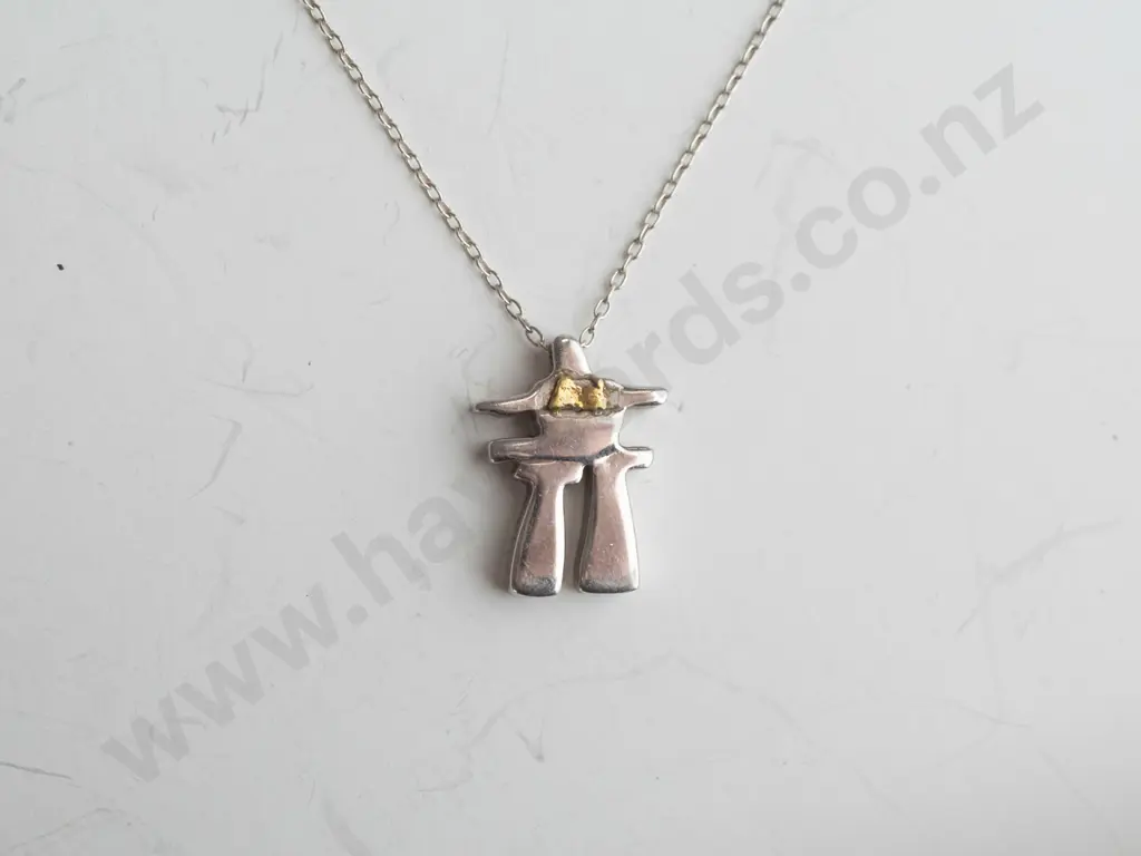 silver necklace stamped 925 Image 1++
