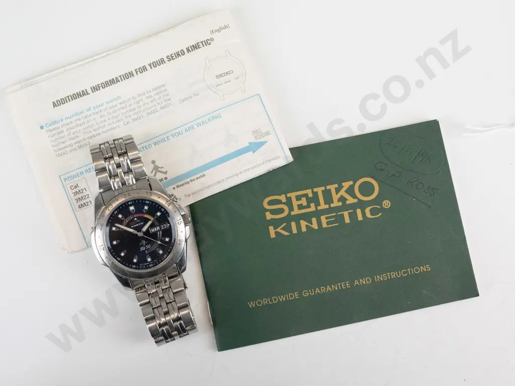 Seiko Kinetic gents watch Image 1++