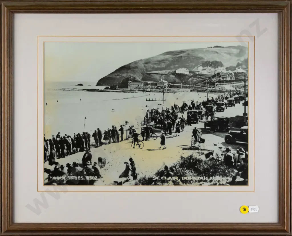 framed reproduction photograph of St Clair H-240 W-340 Image 1++