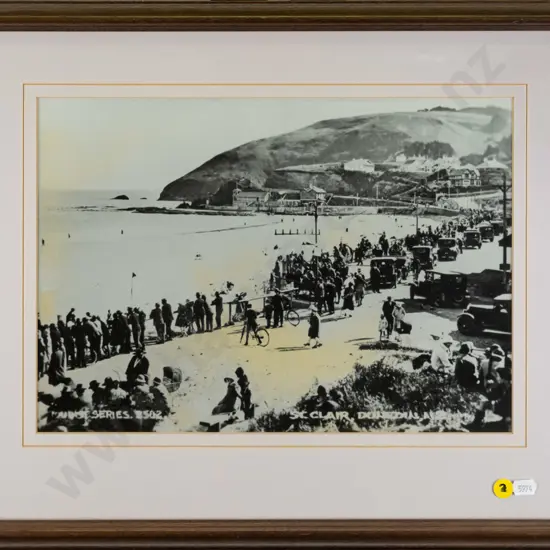 framed reproduction photograph of St Clair H-240 W-340