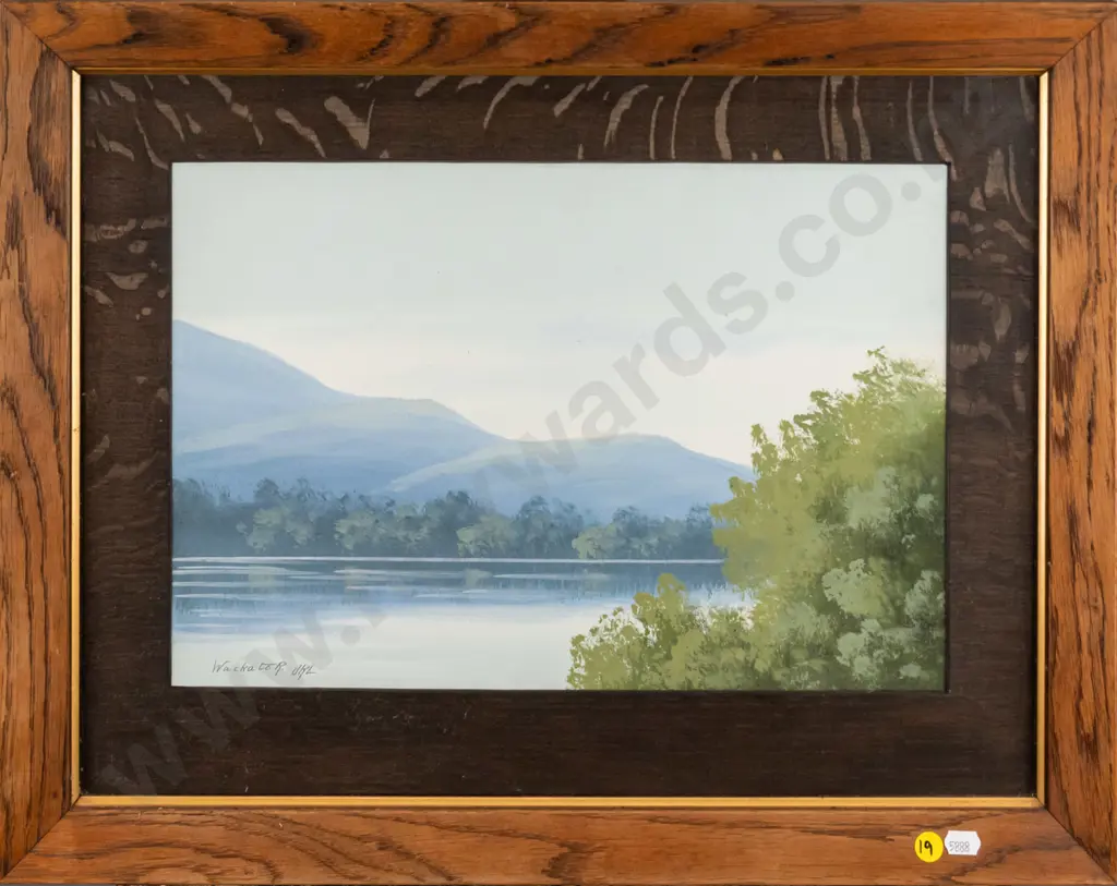 URL - framed oil "Waikato R" H - 260 W - 380 Image 1++