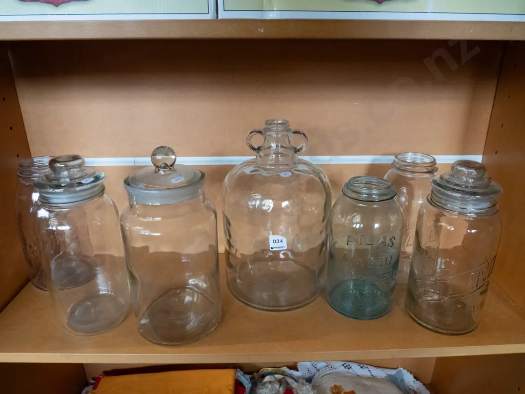 shelf of bottles and jars Image 1++