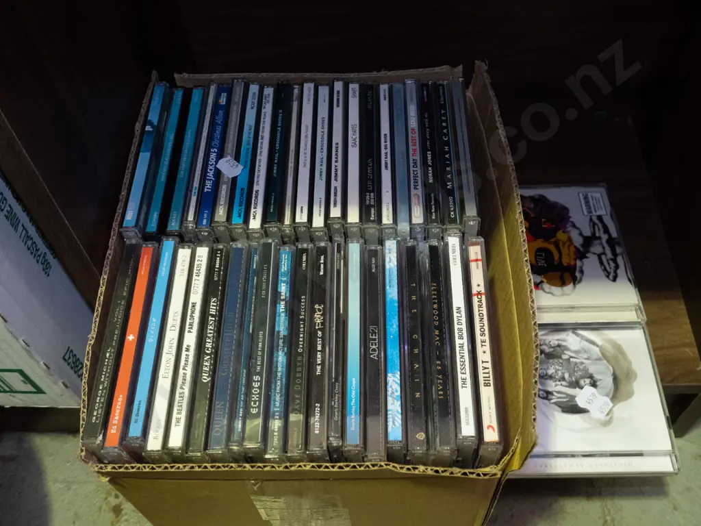box of CDs Image 1++