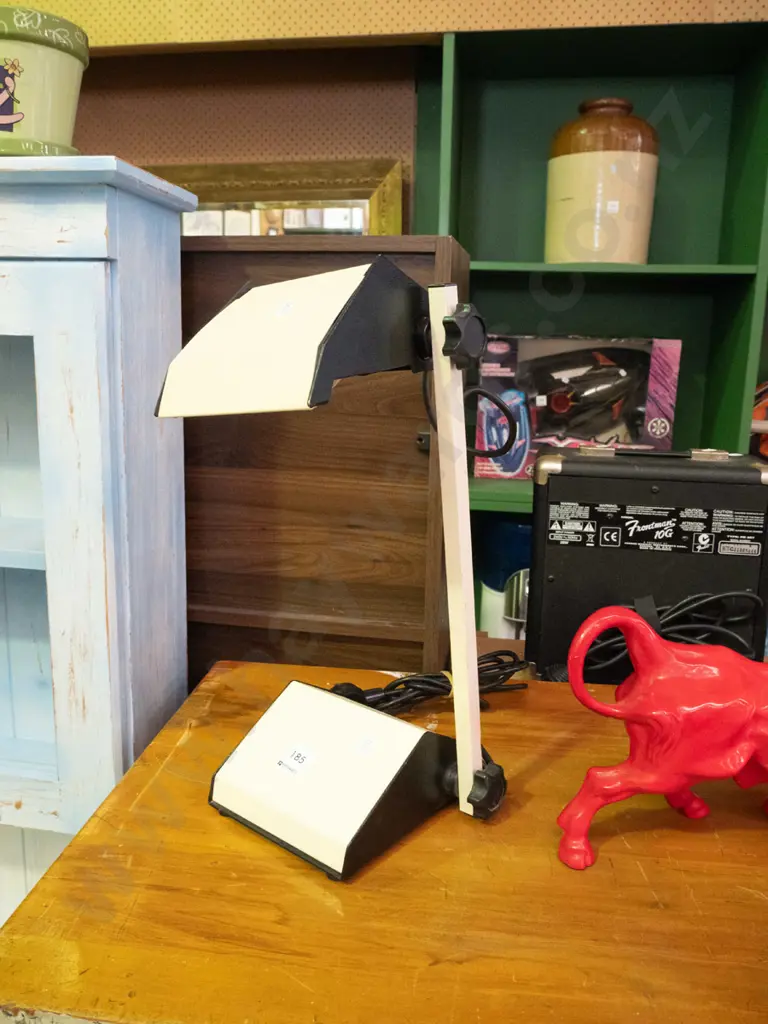 NZ made industrial style desk lamp Image 1++