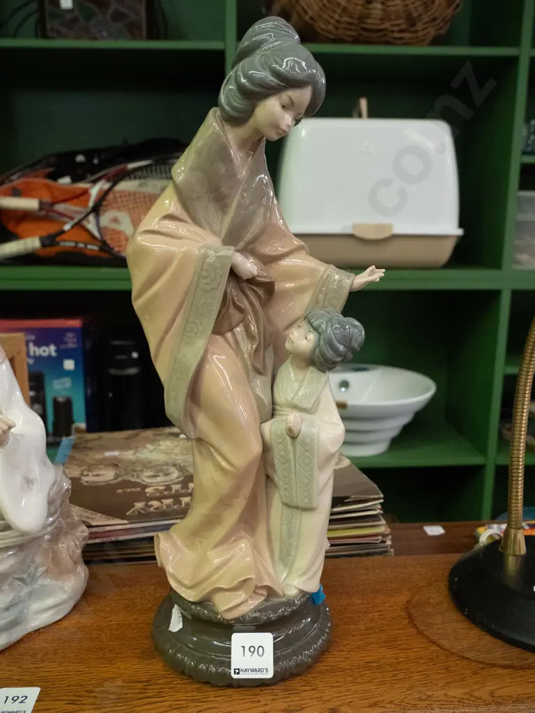 Nao figurine - mother and child - damage to fingers Image 1++