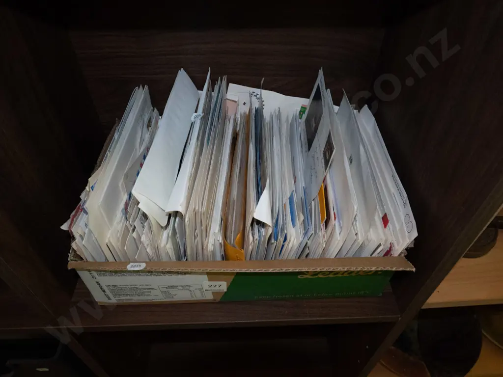 box of first day covers Image 1++