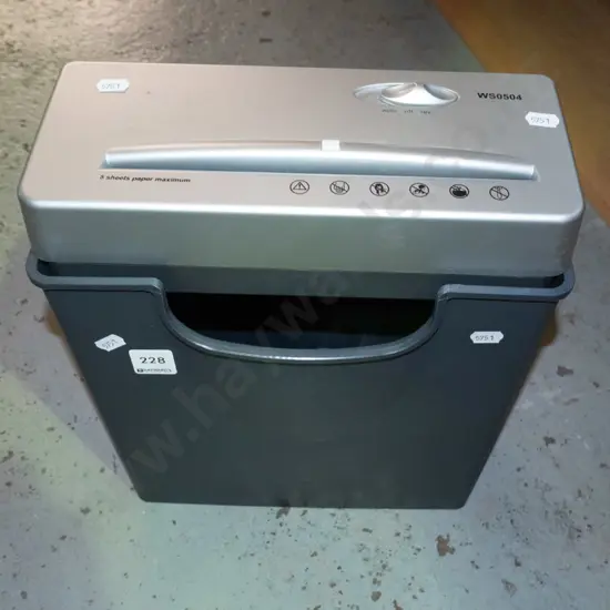 paper shredder