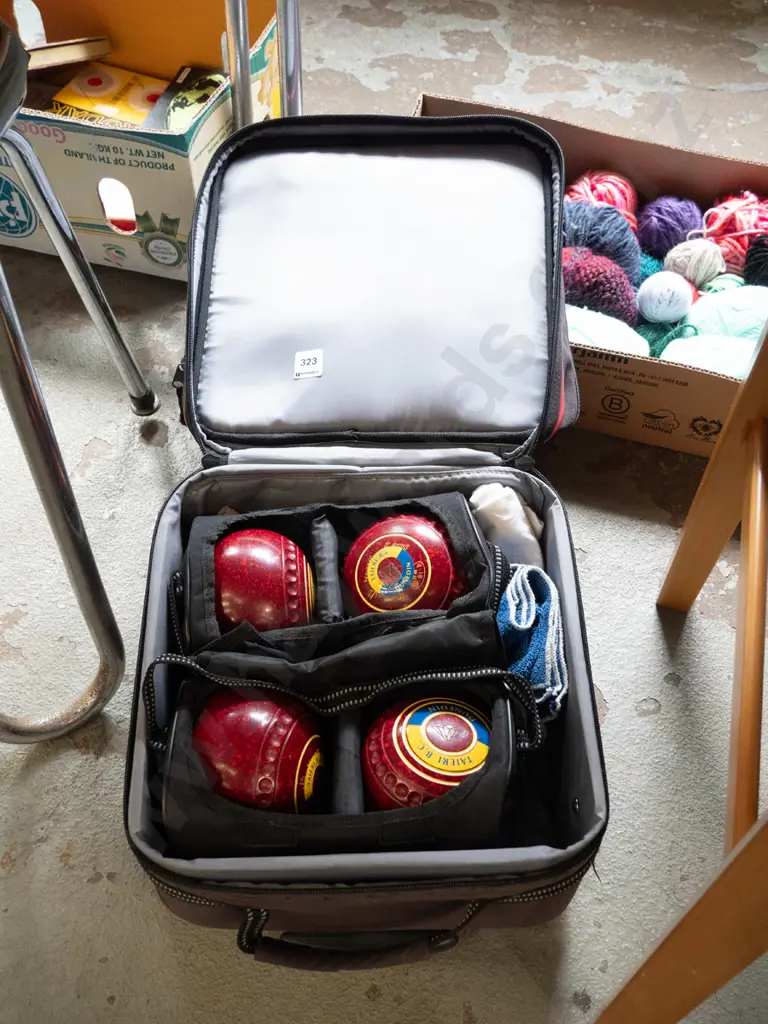 bowls bag w/ 4 bowls and numerous accessories Image 1++